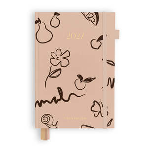2027 A5 Vertical Planner - Amalfi Latte - PRE-ORDER (SEPTEMBER)