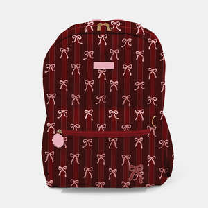 Gifts: Ruby Ribbon Stripe Campus Backpack - Large 36L - PRE-ORDER (OCTOBER)