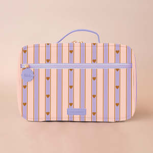Lilac Stripe Large Lunch Bag - PRE-ORDER (OCTOBER)