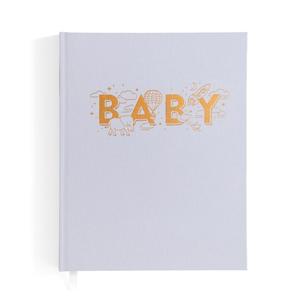 The Sarah Pickersgill Brown Edit: Baby Book Grey - 2nd Edition - LAST CHANCE