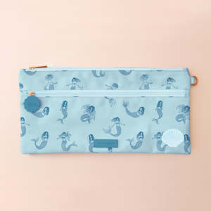 Aqua Mermaids Large Pencil Case - PRE-ORDER (OCTOBER)