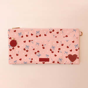 Nothingover35: Cherry Bomb Large Pencil Case - PRE-ORDER (OCTOBER)
