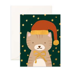 Gifts For Her: Christmas Kitty Greeting Card - PRE-ORDER (SEPTEMBER)