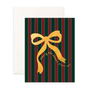 Christmas Big Bow Greeting Card - PRE-ORDER (SEPTEMBER)