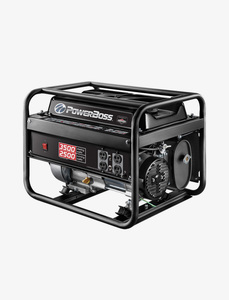 Music: Powerboss 3500 watts Gasoline Portable Generator - Fox Electrical