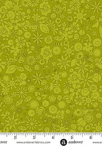 Sun Prints – Floral Lime by Alison Glass