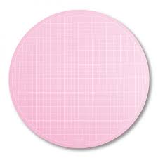 Sue Daley Pink Rotating Cutting Mat 10″