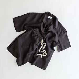 Mens Sleepwear: Charcoal Pyjama Set