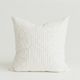 Coastal Blue Stripes Linen Cushion Cover