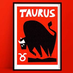 Taurus Print | Astrology Wall Art