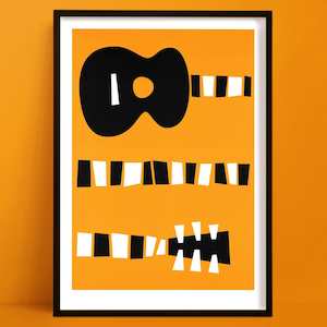 Guitar Print | Music Themed Wall Art