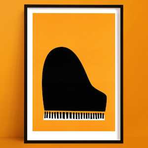 Piano Print | Perfect Art for Musicians