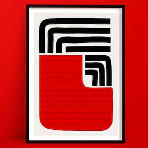 Sol Abstract Poster | Geometric Art