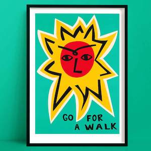 Sun Inspirational Print | Empowering Wall Art
