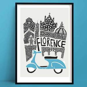 Florence Print | Cityscape Artwork