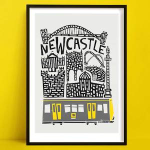 Newcastle Print | City and Travel Art