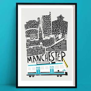 Manchester Print | Travel Art