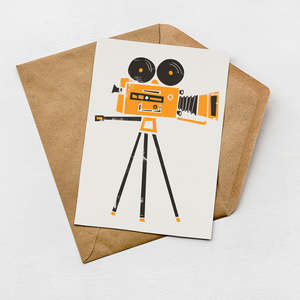All: Retro Cine Camera Card (Pack of 6)