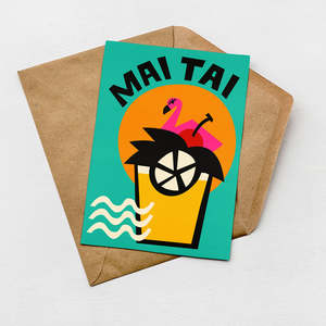 All: Mai Tai Card (Pack of 6)