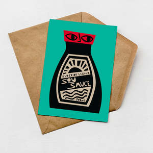 Soy Sauce Card (Pack of 6)