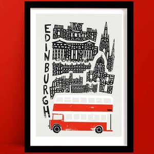 Edinburgh Print | Travel and Transport Wall Art