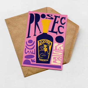 Prosecco Card (Pack of 6)
