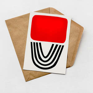 Red Lipstick Card (Pack of 6)