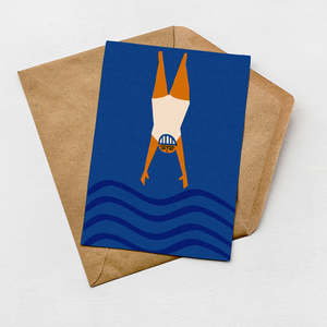 Wild Swimming Card (Pack of 6)