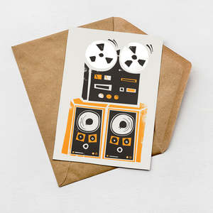 Reel to Reel Player Card (Pack of 6)