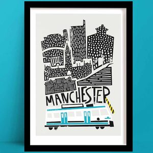 Manchester Print | Travel Art