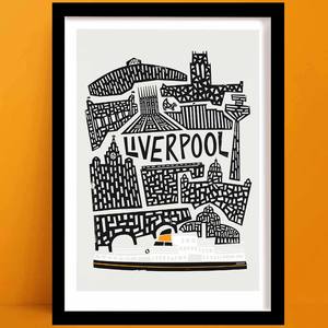 Liverpool Print | Travel Wall Art