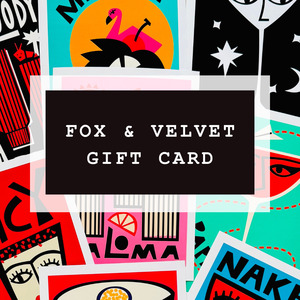 Fox & Velvet Gift Card