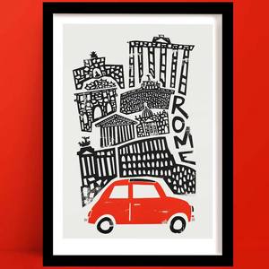 Rome Print | Italian City Art