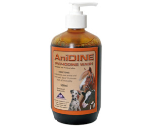 Grooming: AniDINE PVP Animal Wash