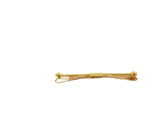 Stock Tie Pins: Clip On Collar Bar
