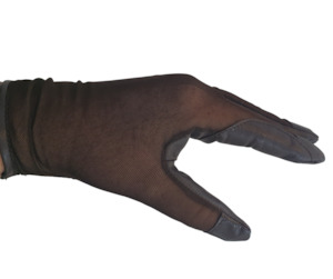 Riding Gloves: Hurlford Cool Mesh Gloves Adults Brown