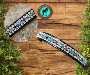 Miniature Show Halters And Accessories: J Hook Noseband -Multi Colour