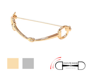 Stock Tie Pins: Snaffle Bit Stock Pin