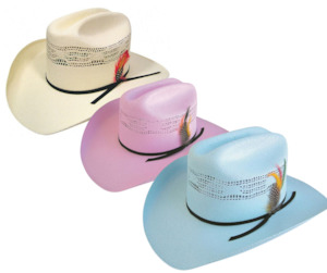 Hats: Wrangler Bolo Bangora Hat- Child's