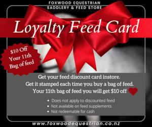 In Store Loyalty Card