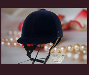 Cavallino Delicato Velvet Helmet