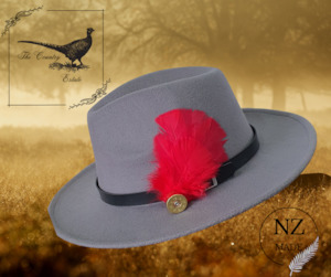 Hat Pins: Feather Hat Pin- Small