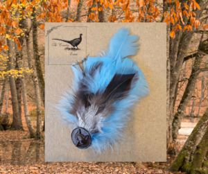 XSmall Feather Hat Pin