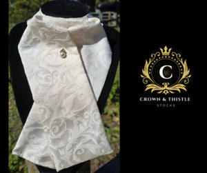 Ties: Damask Satin Adults Stock