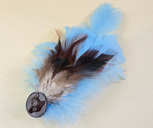 Small Feather Hat Pin