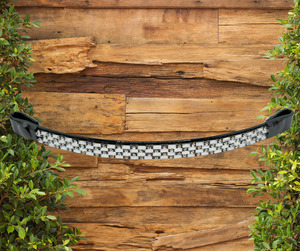 Miniature Horse: J Hook Rhinestone Noseband -Clear