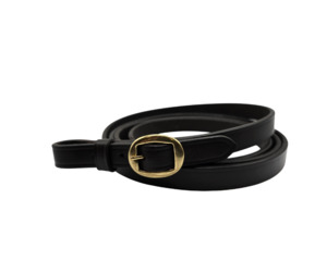 Bridle Accessories: Leather In Hand Or Leading Rein Lead - Brown