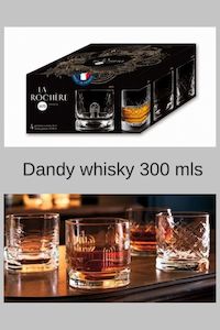 GLASSWARE LA ROCHERE - WHISKEY DANDY SET