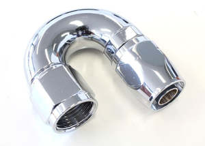Hose Ends Elite Series: ELITE 180 DEG  HOSE END  SHOW QUALITY FULL FLOW