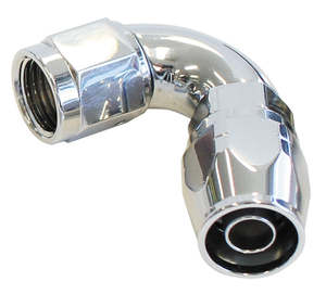 Hose Ends Elite Series: ELITE 120 DEG HOSE END  SHOW QUALITY FULL FLOW